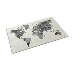 Durų kilimėlis Pasaulio Žemėlapis 90x60 cm kaina ir informacija | Durų kilimėliai | pigu.lt