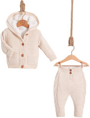 Komplektas kūdikiams Nipperland 6960, smėlio spalvos цена и информация | Комплекты одежды для новорожденных | pigu.lt