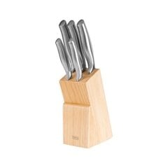 Набор ножей в блоке Teesa 1, 5 шт. цена и информация | Ножи и аксессуары для них | pigu.lt