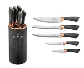 Набор ножей в блоке Эденберг, 5 шт. цена и информация | Ножи и аксессуары для них | pigu.lt