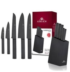 Набор ножей в блоке Gerlach Ambiente, 5 шт. цена и информация | Ножи и аксессуары для них | pigu.lt