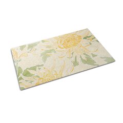 Durų kilimėlis Chrizantemos Gėlės 90x60 cm kaina ir informacija | Durų kilimėliai | pigu.lt