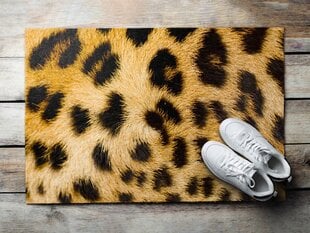 Durų kilimėlis Leopardas 90x60 cm цена и информация | Придверные коврики | pigu.lt