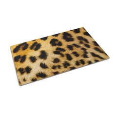 Durų kilimėlis Leopardas 90x60 cm цена и информация | Придверные коврики | pigu.lt