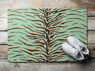 Durų kilimėlis Tiger Stripes 90x60 cm цена и информация | Придверные коврики | pigu.lt