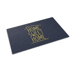 Durų kilimėlis Home Sweet Home 90x60 cm цена и информация | Придверные коврики | pigu.lt