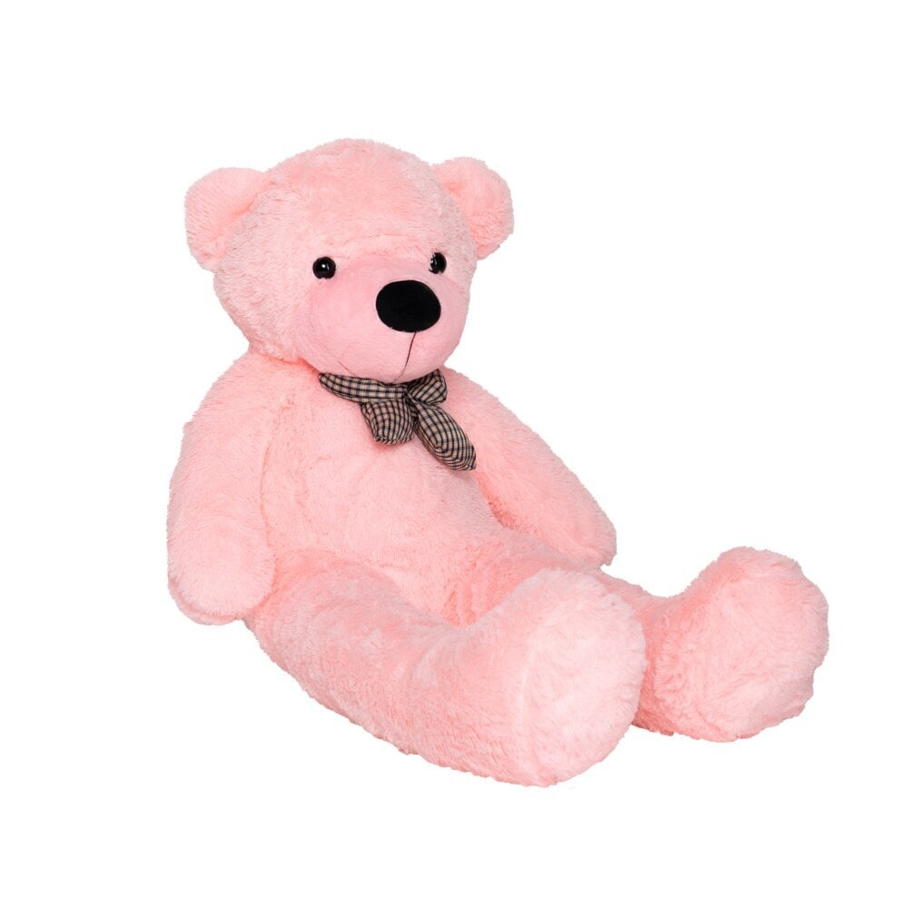 Pliušinis meškinas Makosas Pink Teddy, 180cm, rožinis kaina ir informacija | Minkšti (pliušiniai) žaislai | pigu.lt