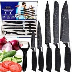 Набор ножей в коробке Elitehoff ELKITE, от 6 шт. цена и информация | Ножи и аксессуары для них | pigu.lt