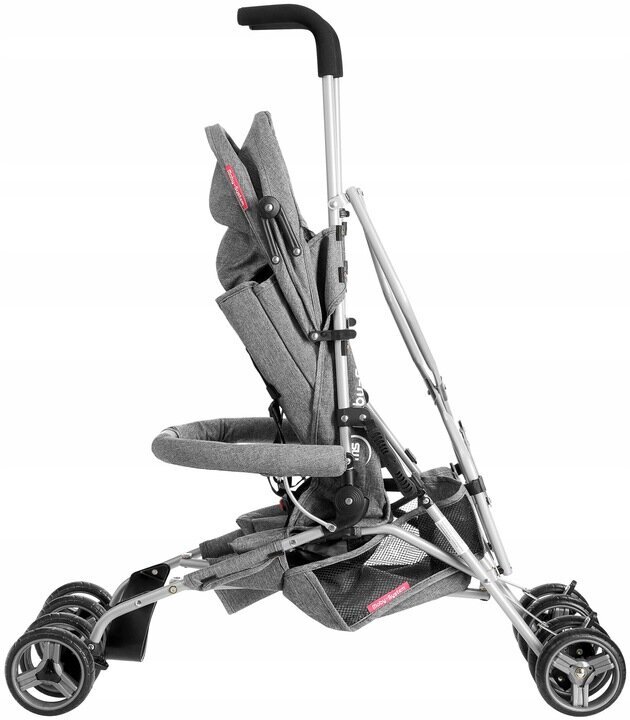 Sulankstomas vaikiškas vežimėlis Moby-System, Barton Grey kaina ir informacija | Vežimėliai | pigu.lt