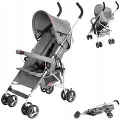 Sulankstomas vaikiškas vežimėlis Moby-System, Barton Grey цена и информация | Коляски | pigu.lt