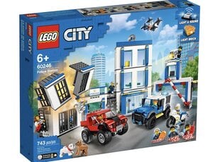 60246 LEGO® City Policijos nuovada, 743 d. kaina ir informacija | Konstruktoriai ir kaladėlės | pigu.lt