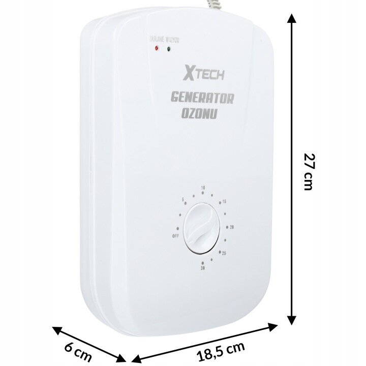 Ozono generatorius X-Tech 59, 400 mg/val kaina ir informacija | Oro valytuvai | pigu.lt