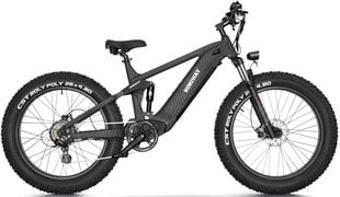 Elektrinis dviratis Himiway Cobra 26", juodas kaina ir informacija | Elektriniai dviračiai | pigu.lt
