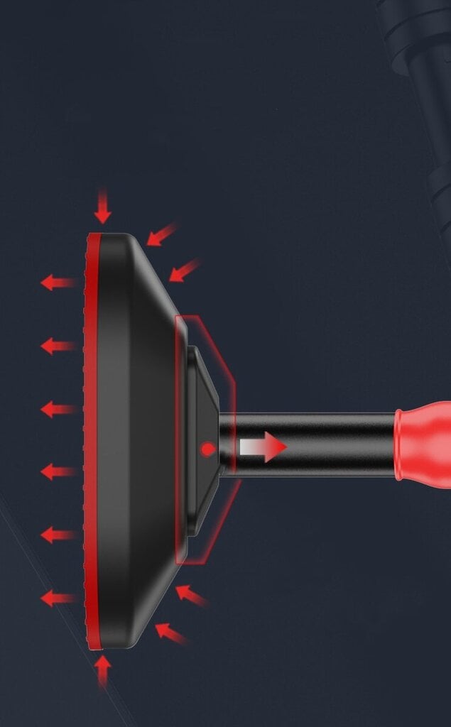 Reguliuojamo ilgio prisitraukimų skersinis Fitli, 65-100 cm, juodas/raudonas kaina ir informacija | Skersiniai | pigu.lt