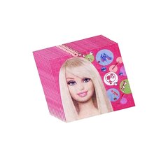 Одноразовые бумажные салфетки Barbie, 20 шт. цена и информация | Праздничная одноразовая посуда | pigu.lt