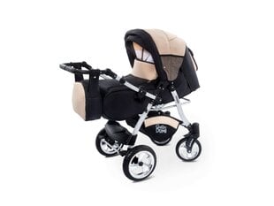 Детская коляска 3 в 1 Urbano Travel System, чёрная / бежевая цена и информация | Коляски | pigu.lt