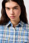 Marškiniai moterims Wrangler 112350329, mėlyni kaina ir informacija | Palaidinės, marškiniai moterims | pigu.lt