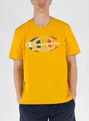 Champion marškinėliai vyrams, geltoni kaina ir informacija | Vyriški marškinėliai | pigu.lt