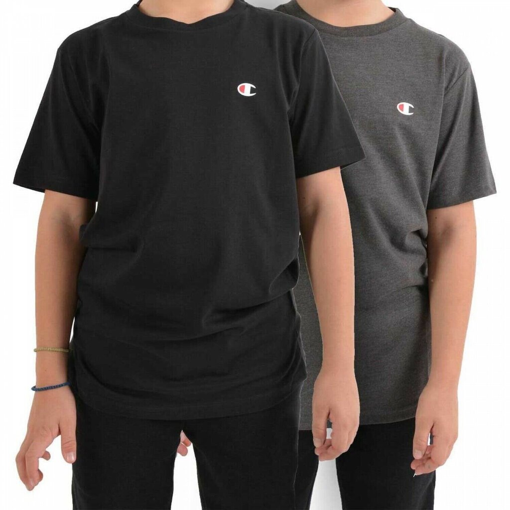 Marškinėliai berniukams Champion 304935-EM006, įvairių spalvų, 2 vnt. kaina ir informacija | Marškinėliai berniukams | pigu.lt