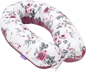 Daugiafukcinė Jukki maitinimo - nėštumo pagalvė V formos, Old Rosa, 170 cm kaina ir informacija | Maitinimo pagalvės | pigu.lt