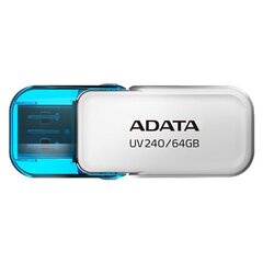 Adata UV240 64GB USB 2.0 kaina ir informacija | USB laikmenos | pigu.lt