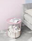 Kavos staliukas Leobert LET223R61, rožinis/baltas цена и информация | Kavos staliukai | pigu.lt