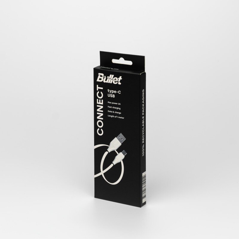 Bullet Connect Type C USB цена и информация | Laidai telefonams | pigu.lt