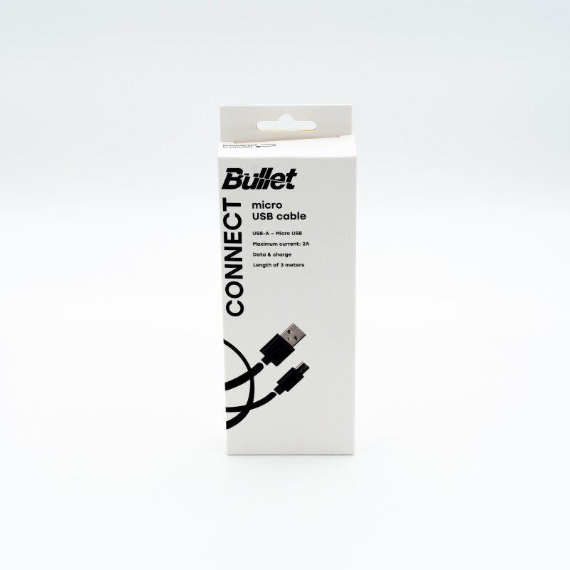 Bullet Connect micro USB kaina ir informacija | Laidai telefonams | pigu.lt