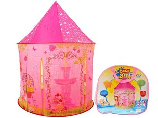 Žaislinė palapinė rūmai, rožinė kaina ir informacija | Vaikų žaidimų nameliai | pigu.lt