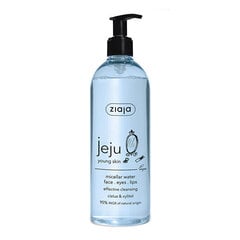 Micelinis vanduo Ziaja Jeju Young Skin Blue, 390 ml kaina ir informacija | Veido prausikliai, valikliai | pigu.lt