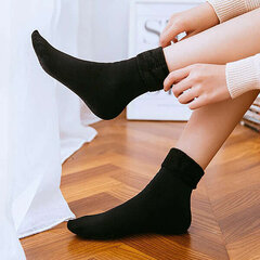 Kojinės moterims, įvairių spalvų, 3 poros kaina ir informacija | Moteriškos kojinės | pigu.lt