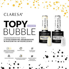 claresa top bubble black matt no -5g цена и информация | Лаки, укрепители для ногтей | pigu.lt