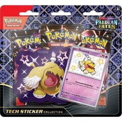 Stalo žaidimo papildymas Pokemon TCG - Scarlet & Violet 4.5 Paldean Fates Tech Sticker Collection Greavard kaina ir informacija | Stalo žaidimai, galvosūkiai | pigu.lt