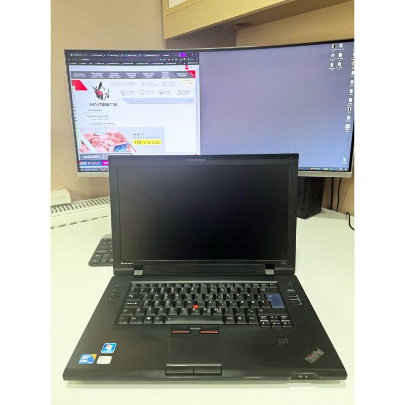 LENOVO Thinkpad L512 /15.6" LCD/ Intel core i3 CPU/ 4GB RAM/ 240GB SSD/ nešiojamas kompiuteris kaina ir informacija | Nešiojami kompiuteriai | pigu.lt