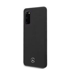 Mercedes MEHCS62SILSB S20 G980 hard case czarny|black Silicone Line цена и информация | Чехлы для телефонов | pigu.lt