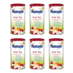 Чай Humana Fruit, 6 x 200 г цена и информация | Закуски, напитки для детей | pigu.lt