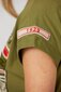Marškinėliai moterims Aeronautica Militare 51456, žali kaina ir informacija | Marškinėliai moterims | pigu.lt