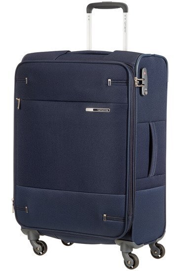 Išskleidžiamas lagaminas Samsonite Base Boost, M, 66 cm, mėlynas kaina ir informacija | Lagaminai, kelioniniai krepšiai | pigu.lt