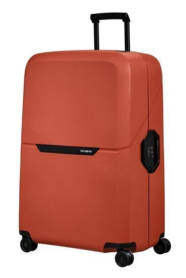 Didelis lagaminas Samsonite Magnum Eco, L, 81 cm, oranžinis kaina ir informacija | Lagaminai, kelioniniai krepšiai | pigu.lt