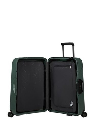 Vidutinis lagaminas Samsonite Magnum Eco, M, 69 cm, žalias kaina ir informacija | Lagaminai, kelioniniai krepšiai | pigu.lt