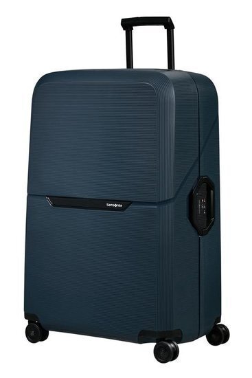 Didelis lagaminas Samsonite Magnum Eco, L, 81 cm, mėlynas kaina ir informacija | Lagaminai, kelioniniai krepšiai | pigu.lt