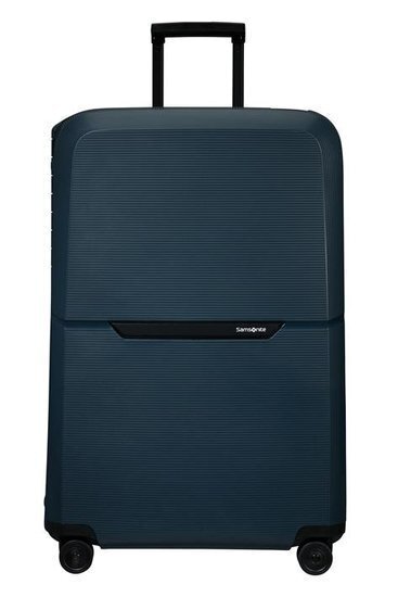 Didelis lagaminas Samsonite Magnum Eco, L, 81 cm, mėlynas kaina ir informacija | Lagaminai, kelioniniai krepšiai | pigu.lt