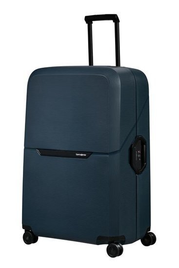 Didelis lagaminas Samsonite Magnum Eco, L, 81 cm, mėlynas kaina ir informacija | Lagaminai, kelioniniai krepšiai | pigu.lt