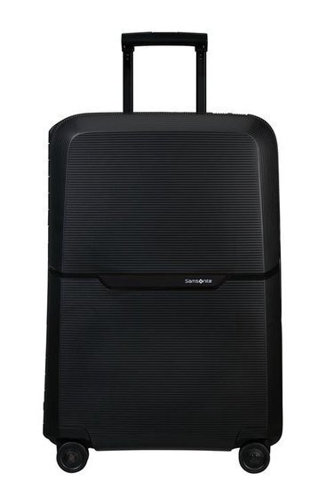Vidutinis lagaminas Samsonite Magnum Eco, M, 69 cm, juodas kaina ir informacija | Lagaminai, kelioniniai krepšiai | pigu.lt