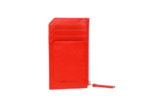 Valentini Metallic 101 raudonas kortelių ir dokumentų dėklas 16814-uniw kaina ir informacija | Piniginės, kortelių dėklai moterims | pigu.lt