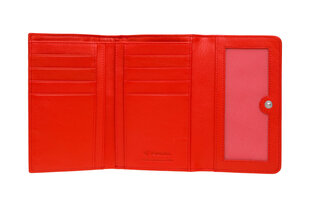 Valentini moteriška piniginė Metallic P62 raudona 16815-uniw kaina ir informacija | Piniginės, kortelių dėklai moterims | pigu.lt