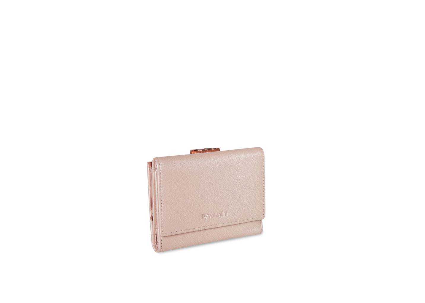 Valentini moteriška piniginė Metallic 445 pink 26728-uniw kaina ir informacija | Piniginės, kortelių dėklai moterims | pigu.lt