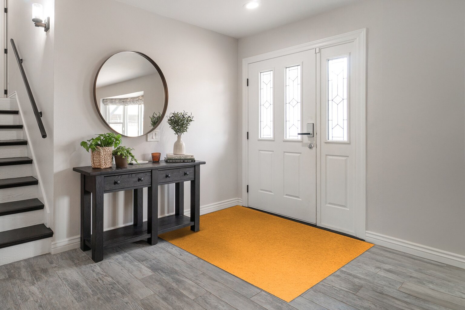 Durų kilimėlis Sultingas Oranžinis 150x100 cm kaina ir informacija | Durų kilimėliai | pigu.lt