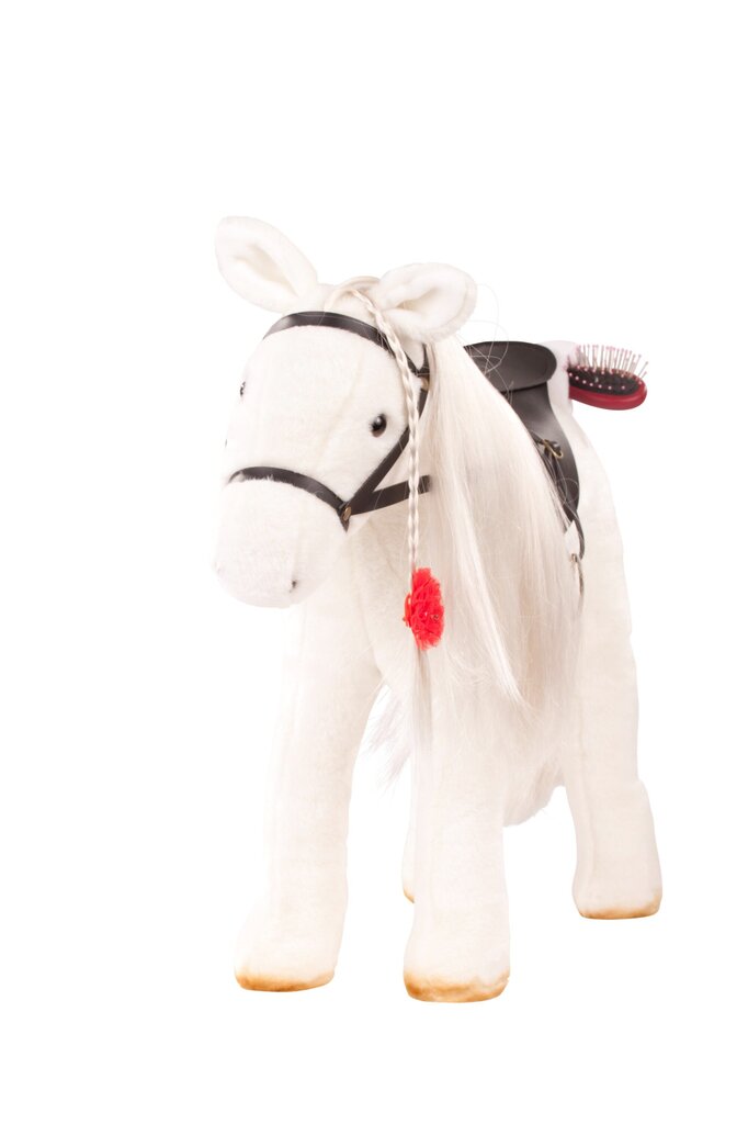 Žaislinis arkliukas Götz, baltas, 37 cm kaina ir informacija | Žaislai mergaitėms | pigu.lt