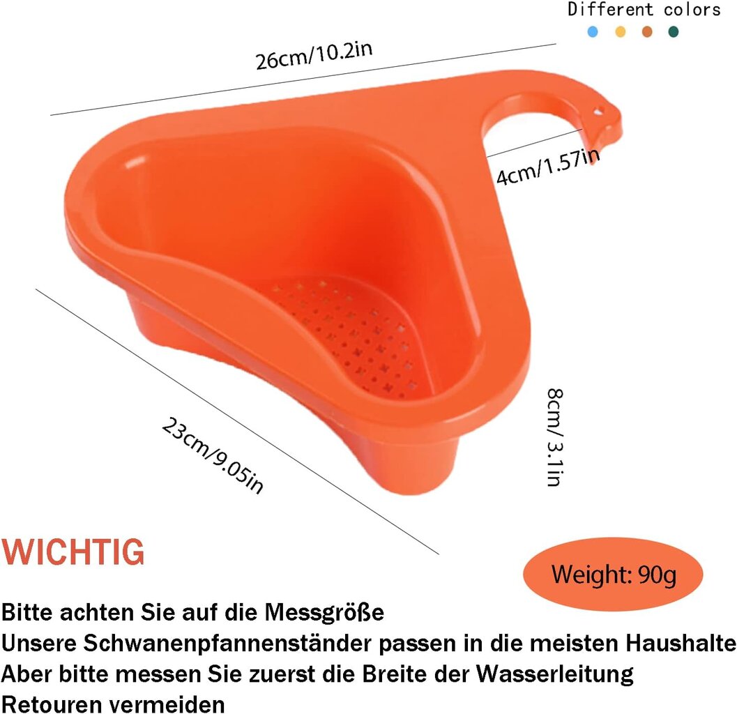 Universalus kriauklės kiaurasamtis, 4 vnt. kaina ir informacija | Virtuvės įrankiai | pigu.lt